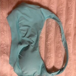 Light Blue Women's Sports Bra Top